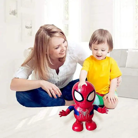HKM-560147 Electric Dancing Robot with Light & Sound - Interactive Educational Toy for Kids