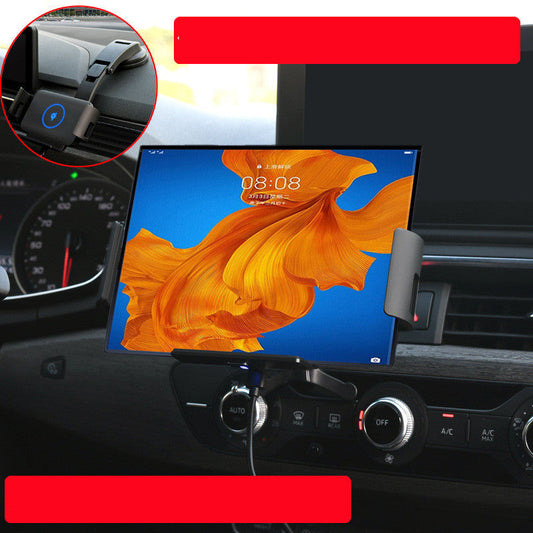 HKM-560211 Clip-On Wireless Car Charger Bracket for Universal Smartphones and Tablets