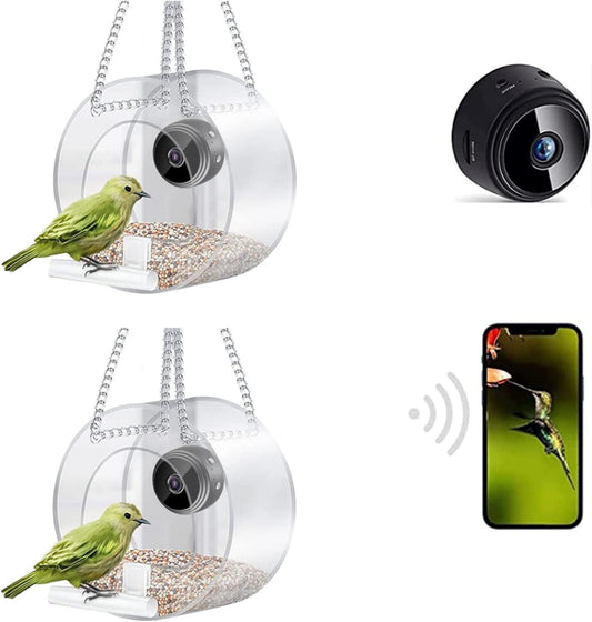 HKM-563859 Smart Outdoor Feeder with HD Camera for Real-time Bird Monitoring