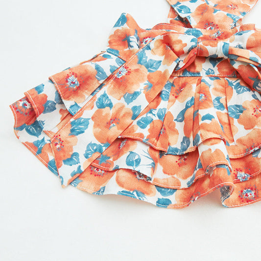 HKM-567635 Cotton Printed Skirts for Cats and Dogs in Various Colors and Sizes