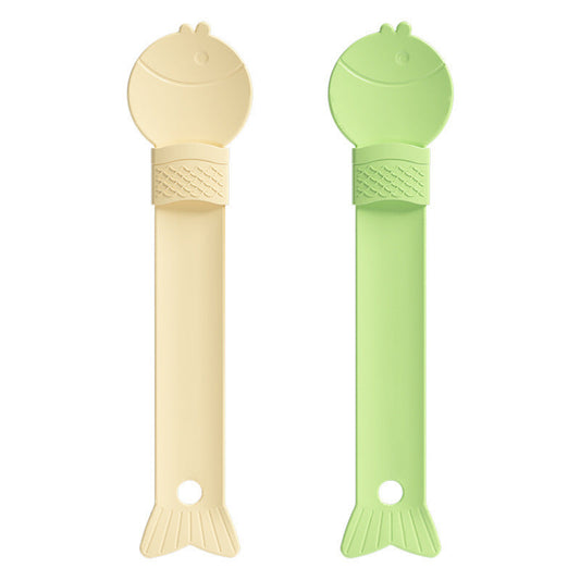 HKM-568979 ABS Cat Feeding Spoon Anti-drip