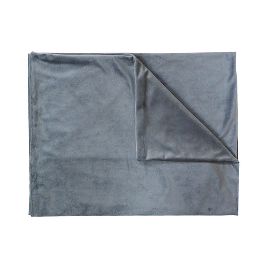 HKM-574931 Solid Color Rectangular Pillow Cover - Soft Plush Cushion Case for Living Room & Bedroom