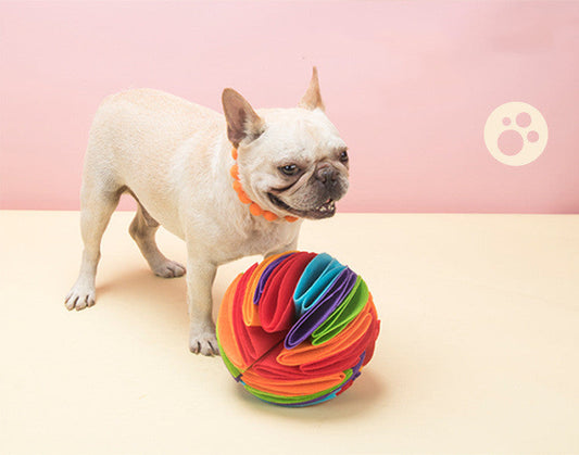 HKM-587923 The Pet Dog Smells And Leaks The Food Ball Foldable