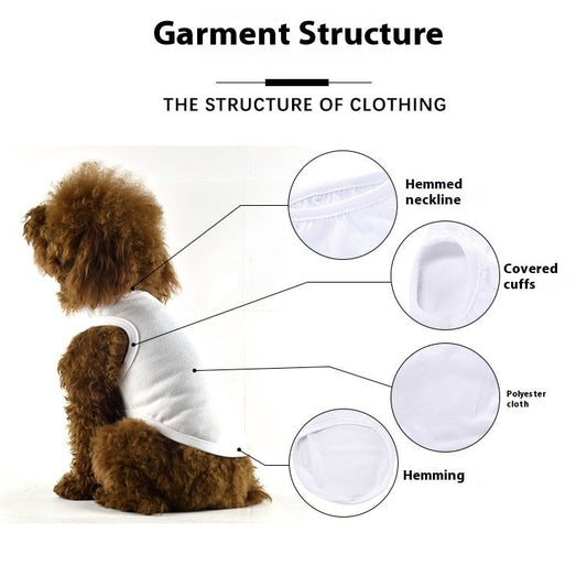 HKM-591443 Lightweight Pullover Hooded T-Shirt for Small Dogs in Various Colors and Sizes