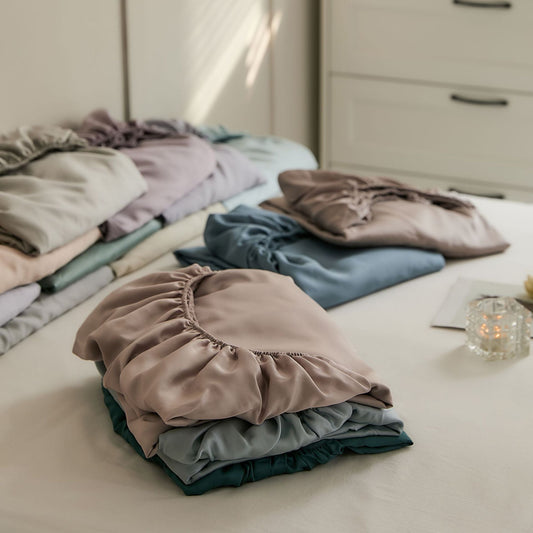 HKM-605587 Summer Lyocell Solid Color Quilt Cover - Multiple Sizes Available