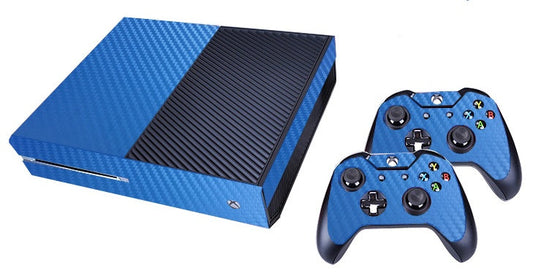 HKM-613203 Carbon Fiber Protection Sticker for Xbox One Console and Controllers