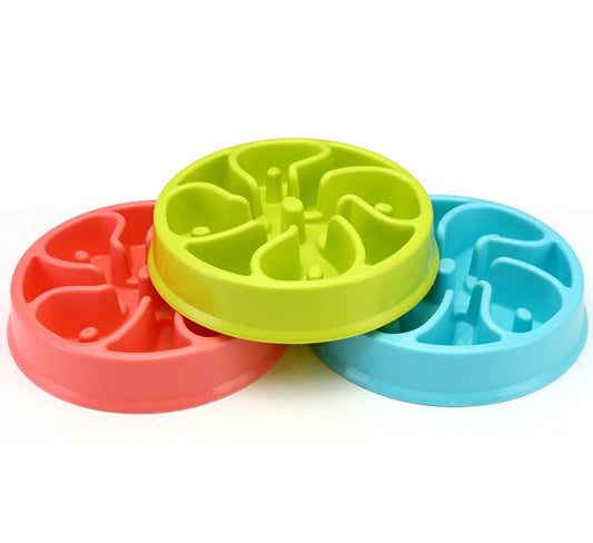 HKM-615251 Anti-choke Bowl Plastic Dog Bowl Healthy Feeder