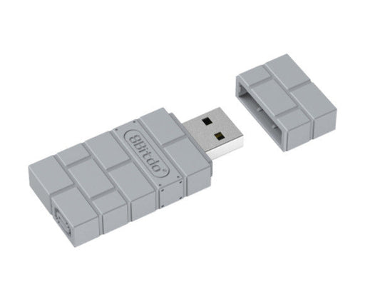 HKM-618131 Universal Gamepad Adapter – USB Interface for Handles, TYPE-C OTG Options in Wine Red, Gray, Gold, and Silver