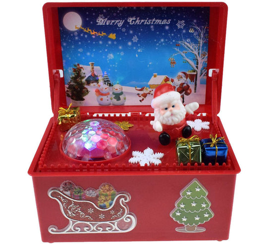 HKM-635667 Electric Lift Music Gift Box with Motion, Plastic, 17x11x8cm, Battery Operated