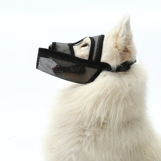 HKM-638547 Breathable Adjustable Dog Muzzle for Comfortable Chewing and Biting Prevention