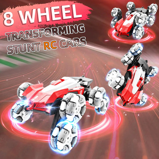 HKM-639315 8WD Remote Control Stunt Car with Drift and Spray Features, Hand Gesture Control, 30M Range