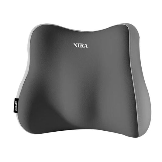 KTX-643859 Solid Color Memory Foam Waist Support Cushion - Available in Black, Dark Gray, Pink, and Blue