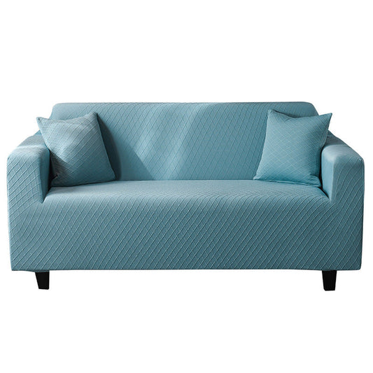HKM-647635 High Elasticity Polyester Sofa Cover - Breathable and Durable in Multiple Colors and Sizes