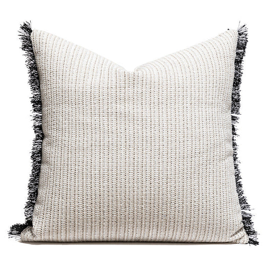 HKM-648531 Nordic Geometric Abstract PU Leather Cushion Cover - Modern Design for Living Room, 45x45cm and 30x50cm