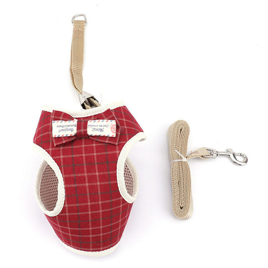 HKM-649363 Adjustable Breathable Mesh Dog Chest Harness in Various Colors and Sizes
