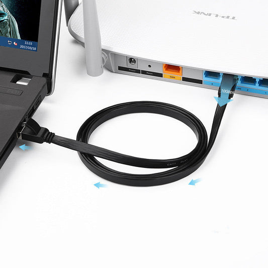 HKM-650899 7 Types of Double-Shielded Network Cables with RJ-45 Connector and Pure Copper Core