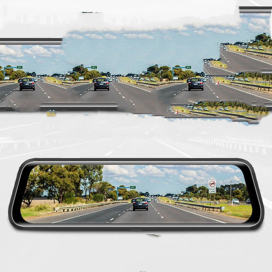 HKM-657811 HD Front and Rear Dual Channel Car Dash Cam with Night Vision and Touch Screen