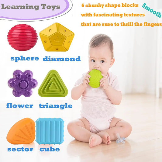 HKM-658259 Colorful Early Development Shape Sorter Toy for Fine Motor Skills, Ages 0-4 Years