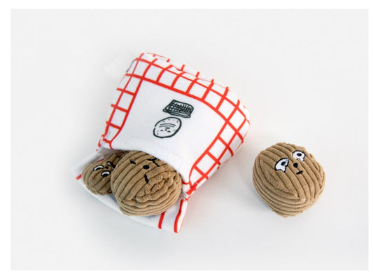HKM-662355 Korean Walnut Peanut Sniffing Toy for Dogs with Hidden Treats and Sounding Features