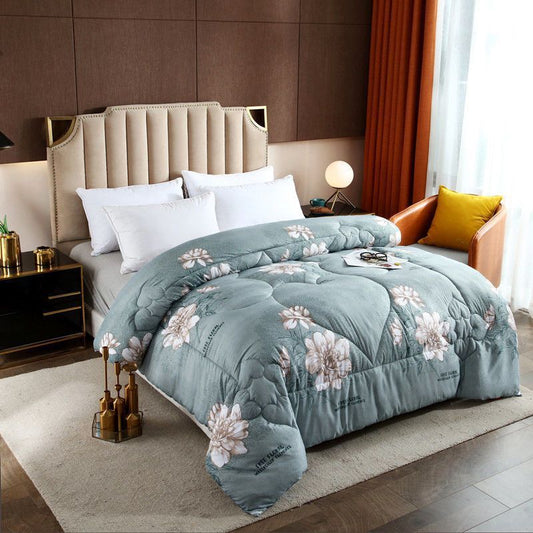 HKM-671955 Soybean Fiber Thermal Quilt - Comfortable for All Seasons, Multiple Sizes and Colors Available