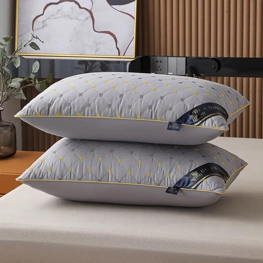 HKM-675539 High Loft Polyester Pillow - Small (42*70cm, 400g) to Large (48*74cm, 1000g) Sizes Available