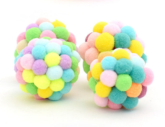 HKM-693139 Cat Toy Cat Self-hey Rainbow Bell Interactive Ball