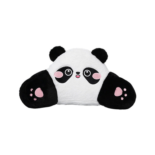 HKM-701587 Cozy Cartoon Plush Panda Sofa Pillow - Decorative Cushion for Comfort