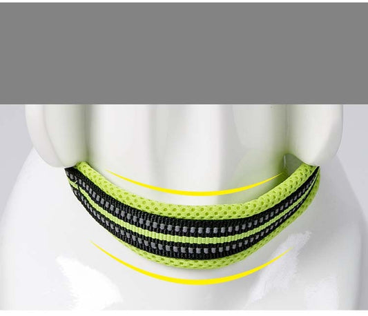 HKM-702291 Dog collar nylon reflective adjustable