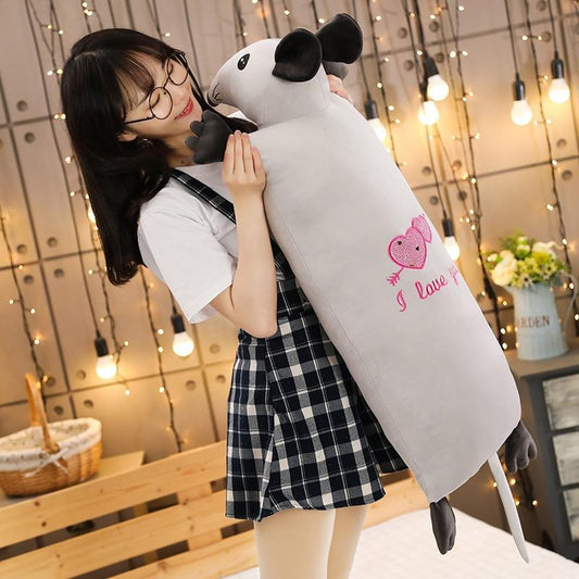 HKM-704019 Mouse-Shaped Down Cotton Hand Cover Pillow
