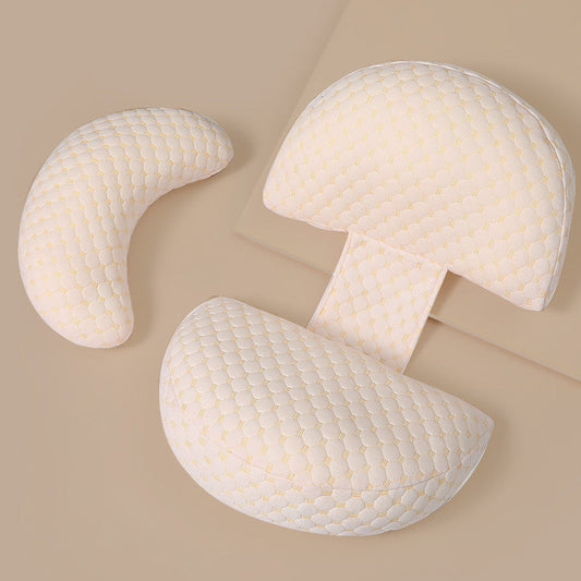 HKM-709459 Pregnancy Pillow for Side Sleeping with Removable Washable Waist Support, Water Cube Design