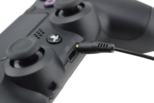 HKM-712851 Wired Headset for PS4 - Comfortable Over-Ear Gaming Headphones with 3.5mm Plug