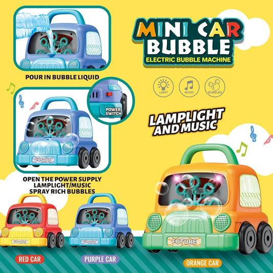 HKM-715923 Electric Cactus Bubble Machine with Music and Light for Kids – Portable Indoor and Outdoor Toy for All Ages