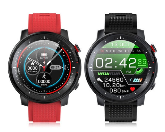 HKM-719059 L15 Smart Bracelet Watch for Kids, Adults, and Seniors - 1.3 Inch Screen, Lightweight Design