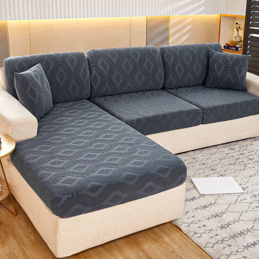 HKM-720851 Elastic Jacquard Velvet Non-slip Sofa Cover in Multiple Sizes and Colors