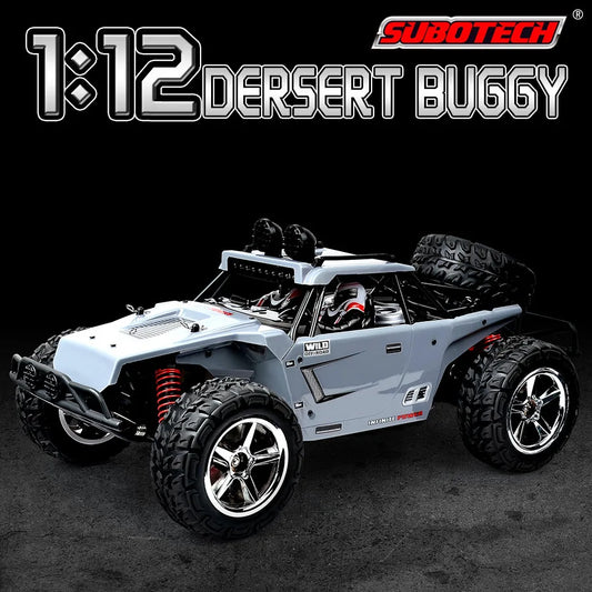 HKM-724563 High-Speed 1:12 4WD Off-Road Remote Control Car with Hydraulic Suspension and 30KM/H Speed