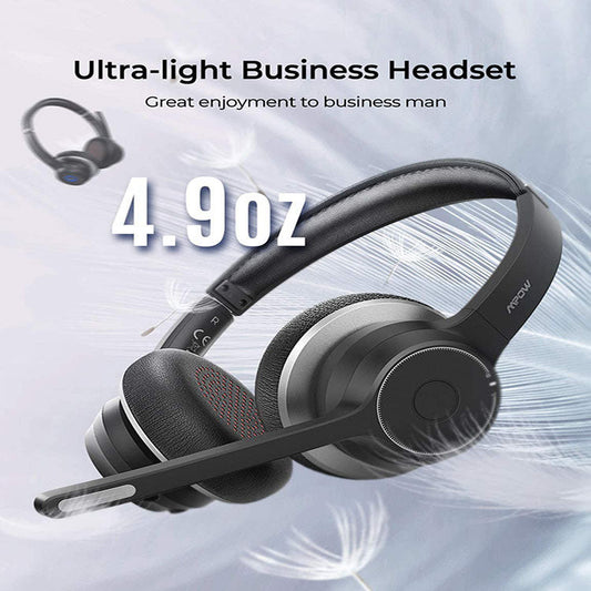 HKM-729811 Wireless Noise Reduction Earphones with Call Function and Voice Control, Black