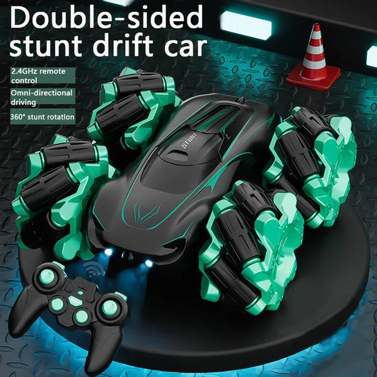 HKM-731475 Gesture Sensing Remote Control Stunt RC Car with 360° Rotate Capability for Indoor and Outdoor Fun