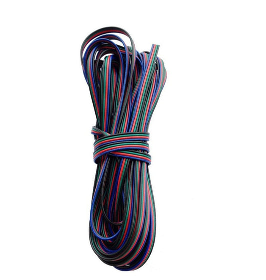 HKM-732243 RGB 4-Pin 22AWG Extension Cable for LED Light Bar - 100M Roll