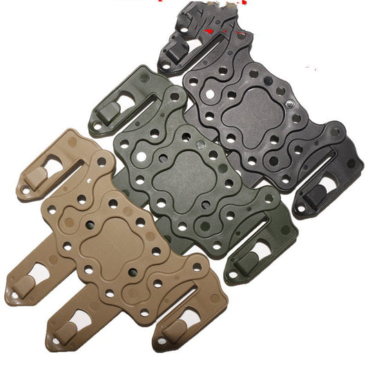 HKM-738003 Adjustable CQC Holster Platform for Glock 17/19 & Beretta M9 with Quick Release Molle Adapter