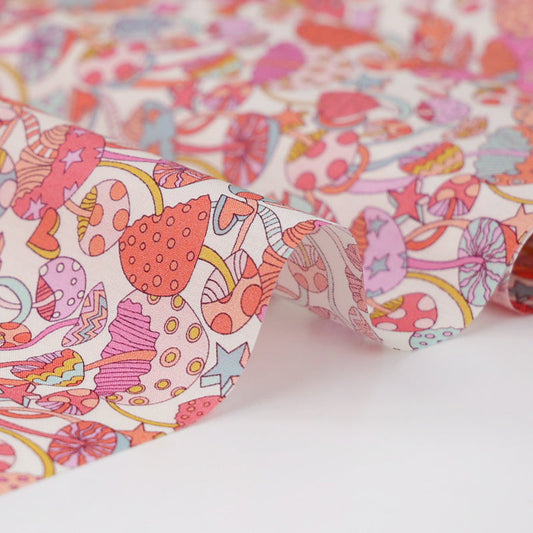 HKM-738643 Lightweight Pure Cotton Fabric for Summer Clothing and DIY Projects, 135cm Wide, Soft and Smooth Texture, Ideal for Apparel and Household Items