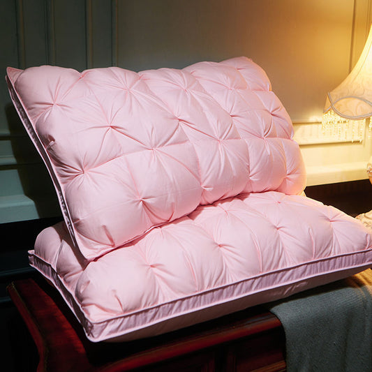HKM-738771 Cotton Twisted Feather Velvet Pillow in Multiple Colors and Weights
