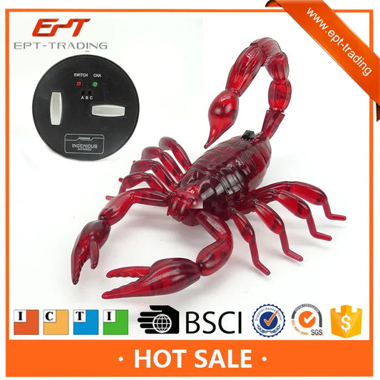 HKM-747667 Remote Control Electric Scorpion Toy for Kids - Rechargeable Animal Model - Ages 5 to 13
