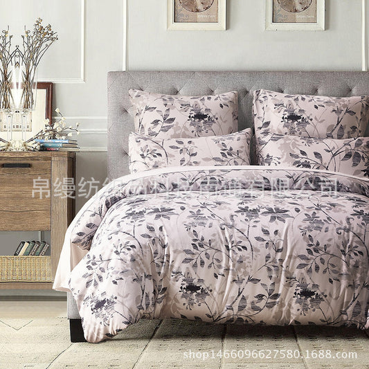 HKM-747859 Tencel Bed Linen Set with Pillowcases - Twin, Queen, King Sizes Available