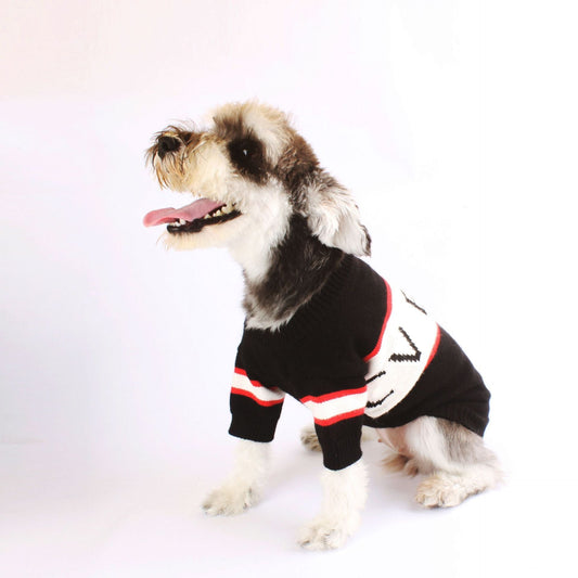HKM-749587 Warm Wool Sweater for Fall and Winter - Fashionable Black Style, Sizes S-XXL