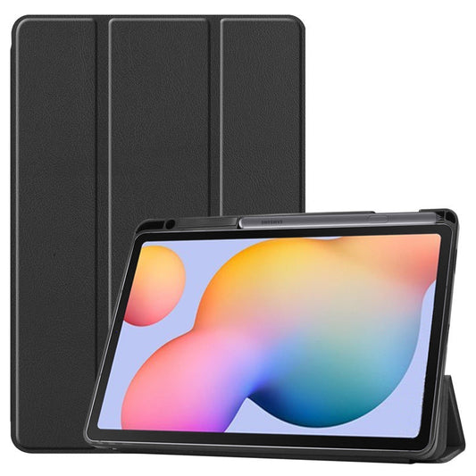 HKM-754707 S6 Lite 10.4 Three-Fold Leather Case with Pen Slot - Multiple Colors Available