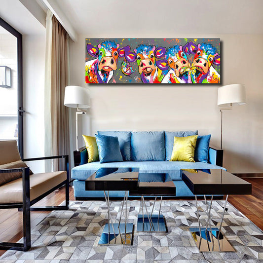 HKM-762515 Colorful Non-Woven Inkjet Wall Art - Unframed Home Decor