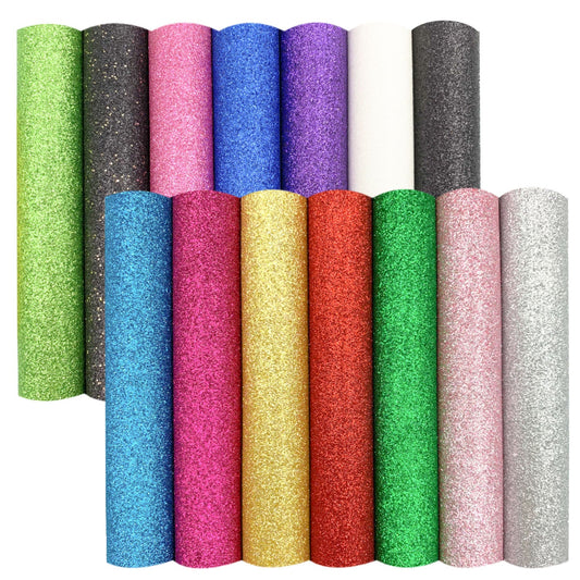 HKM-763347 Magic Color Bow Craft Fabric - A5/A4 Size, Thin Polyester, Assorted Colors