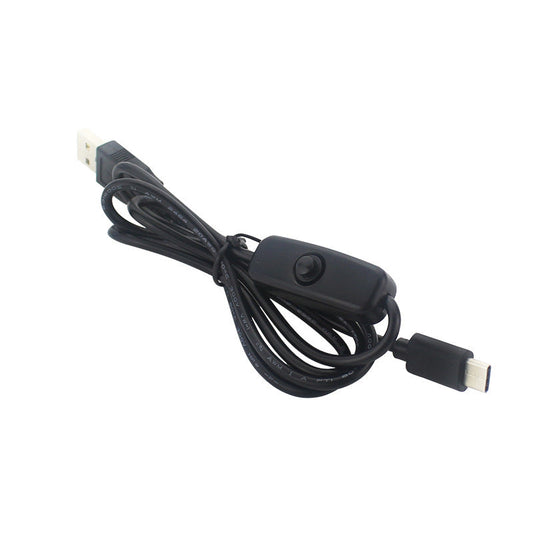 HKM-772755 Raspberry Pi 3B Compatible Type C Power Cord Charger, 5V 3A Supply
