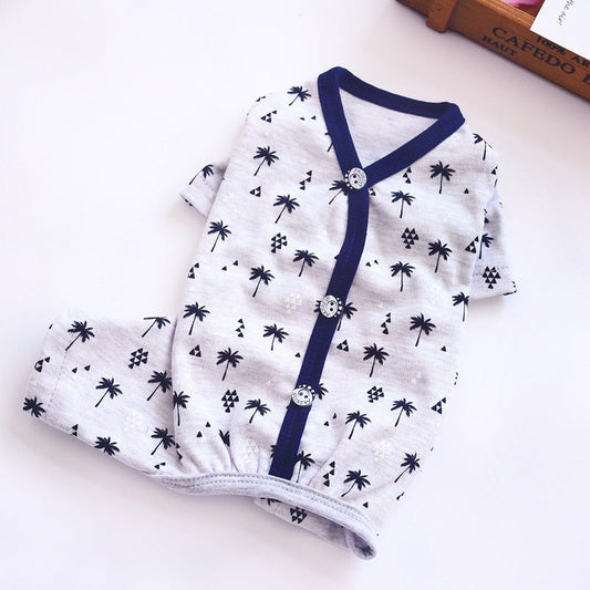 HKM-775635 Cozy Cotton Dog Pajamas for Comfort and Style