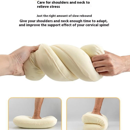 HKM-776979 Outdoor Memory Foam Neck Pillow with Storage Bag – Available in Multiple Colors